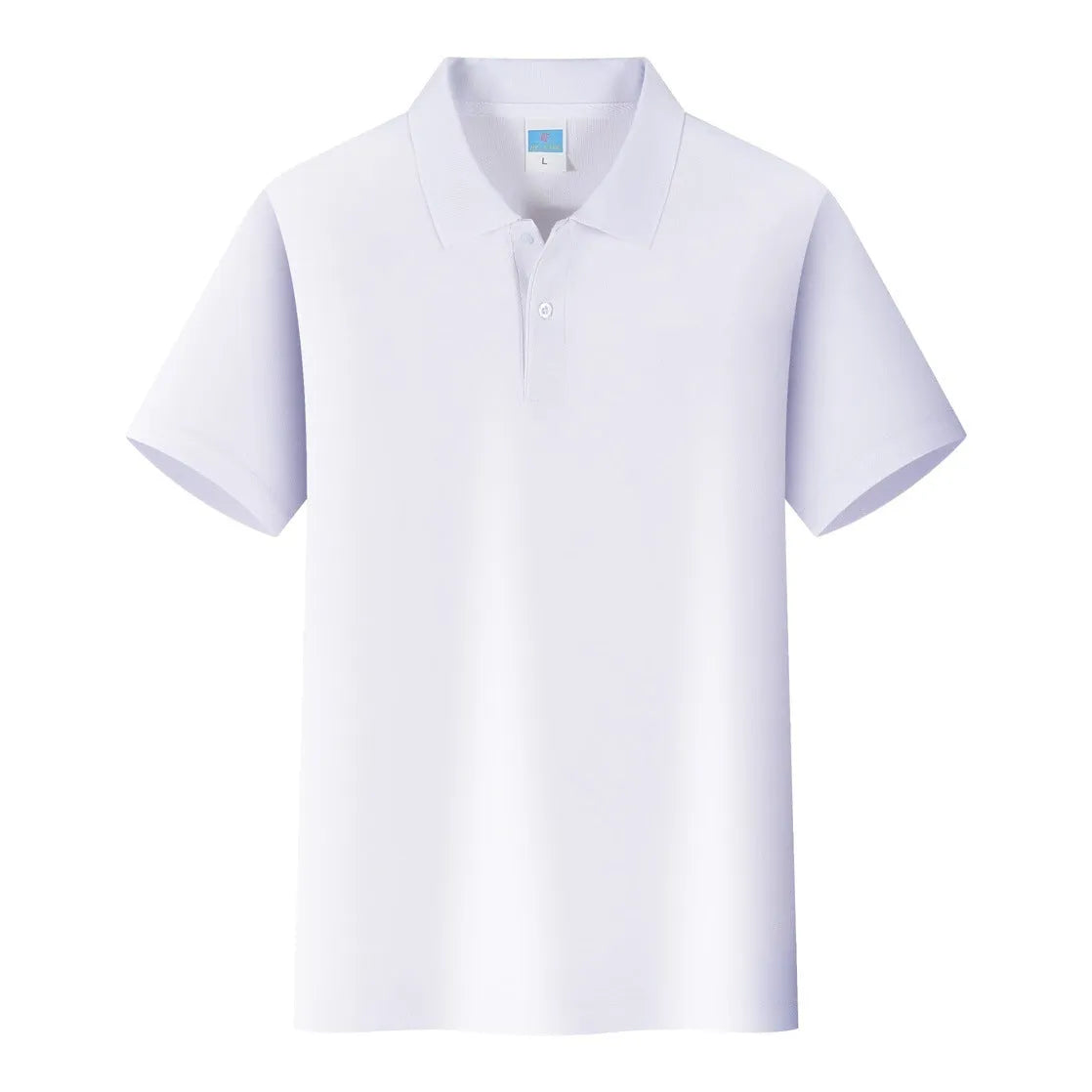 Cotton work shirt for embroidery in multiple colours with straight cut pullover design