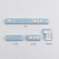144-piece MOA height keycap set with cute meow block sublimation design and PBT construction for mechanical keyboards