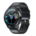 LEMFO LF26 smart bracelet on wrist showing 1.3-inch screen in a Brown Silver colour option.