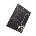 Durable heat-insulating anti-radiation laptop pad in black, black gold, blue, and green colour options on a desk.