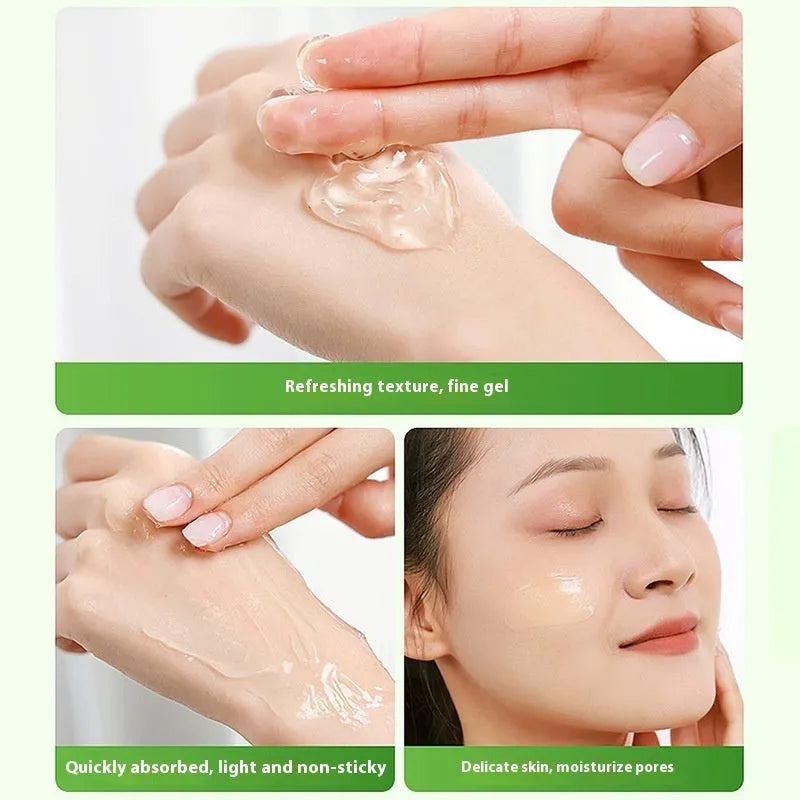 300g aloe vera gel skincare product in emulsion-gel formulation