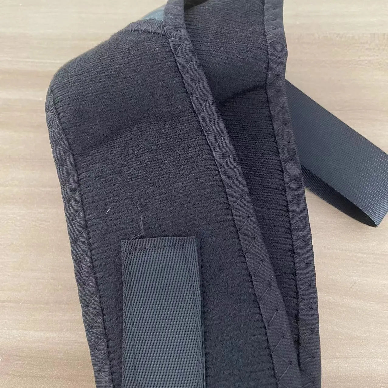 Babaka brand nylon back correction posture support band shown on a person.