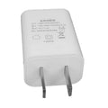 White 5V 1A USB wall charger with CE FCC marks for China Unicom M1/S phones.