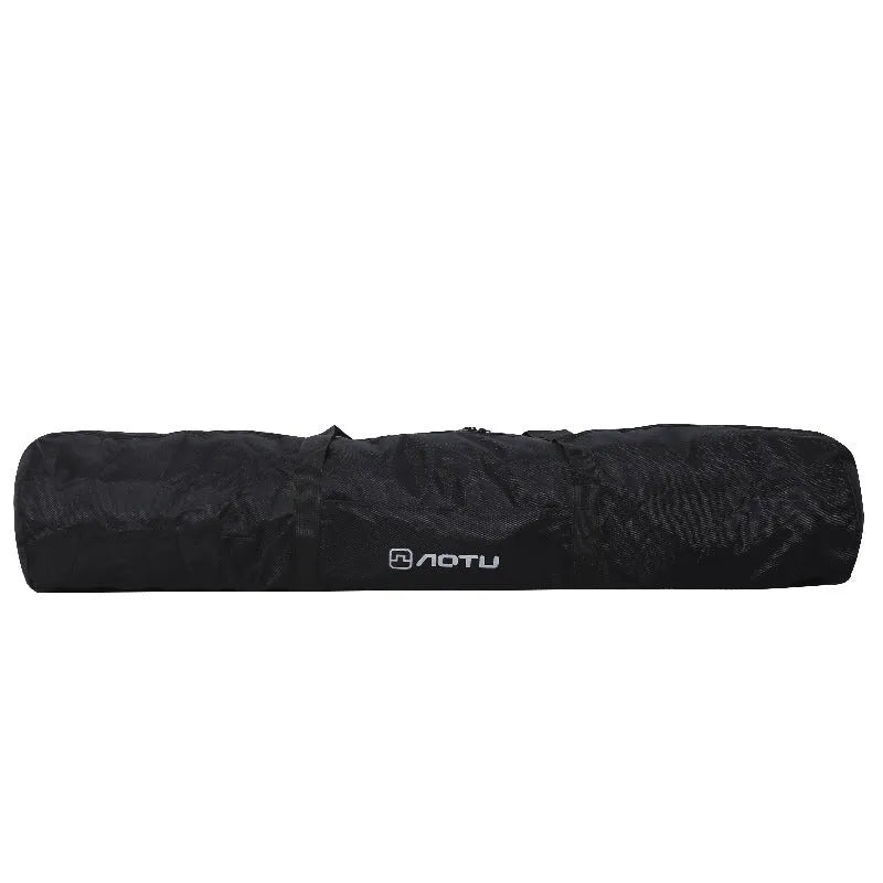 Green oversized waterproof storage bag for camping tables and chairs, shown folded and expanded.