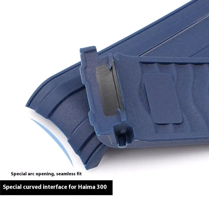 Nylon watch strap with silver metal buckle in 20mm width showing multiple colour options