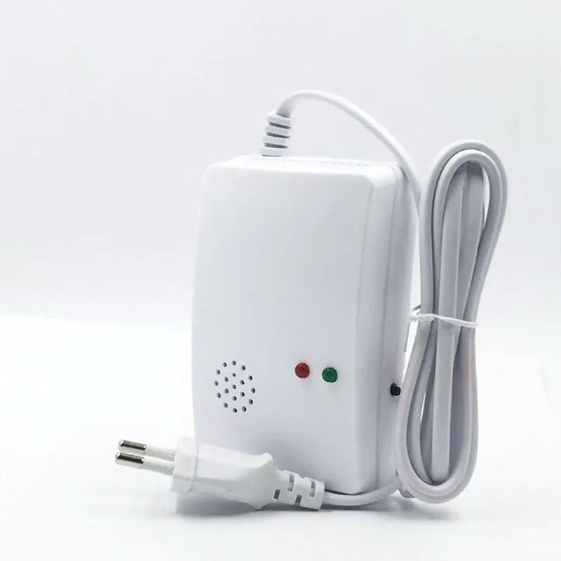 Domestic gas leak alarm wall-mounted for kitchen or hotel use, 110-220V AC, EU or US model