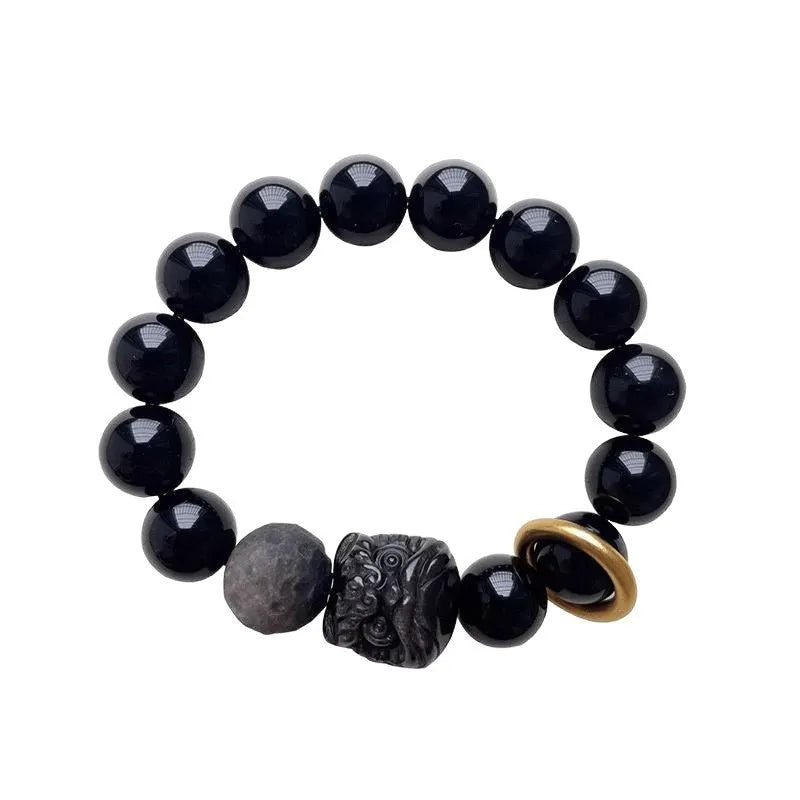 Chinese style resin fashion bracelet for men and women in S519 design.