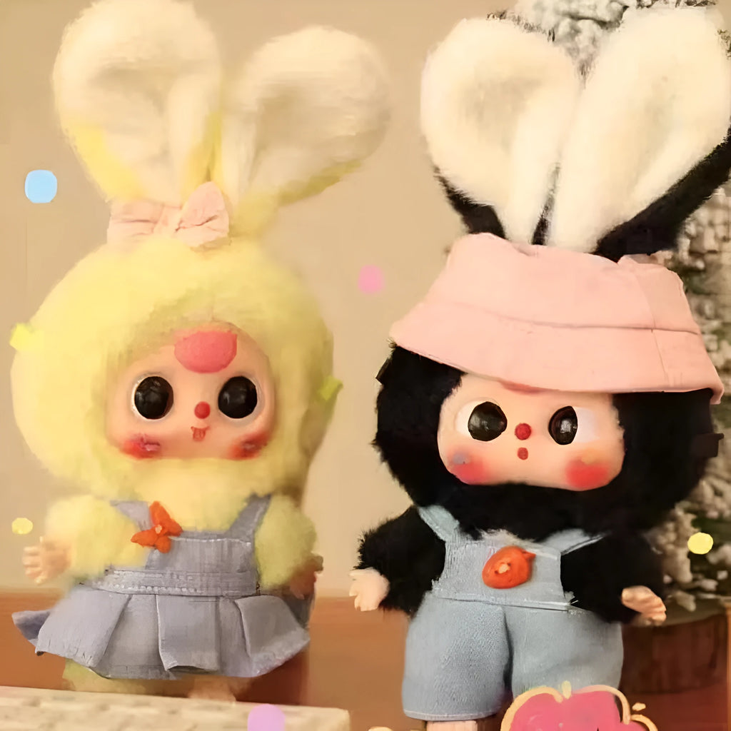 Plush blind box toy decorative hanging creative cute doll random colour single box packaging