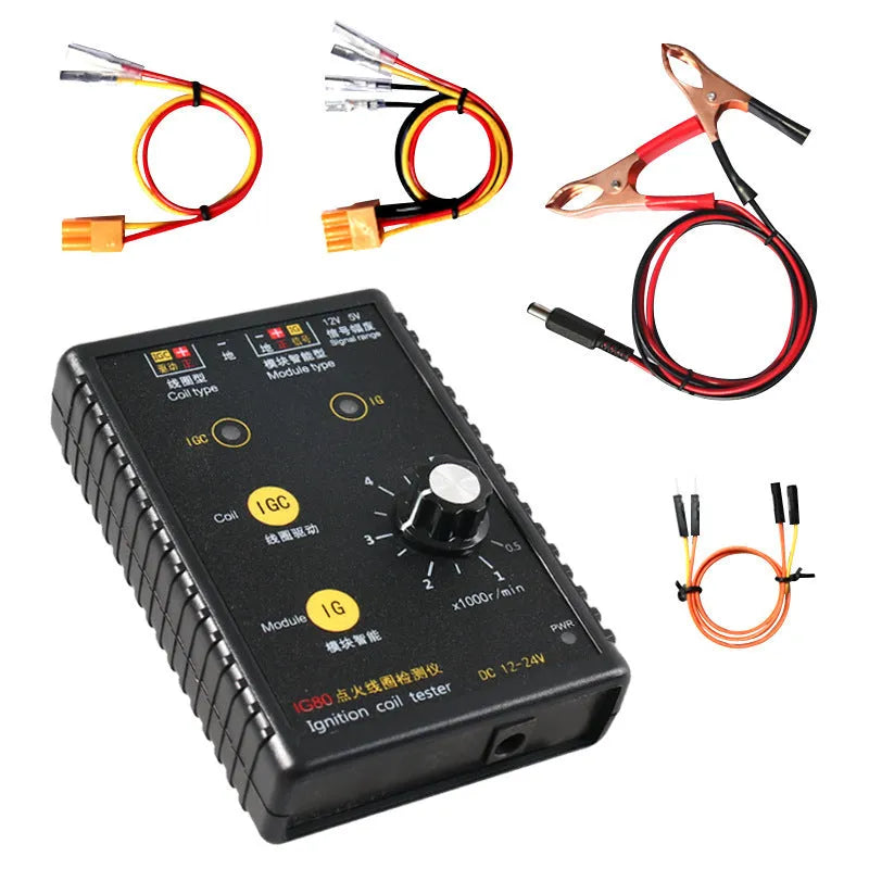 IG80 automobile ignition coil detector for petrol and natural gas vehicles
