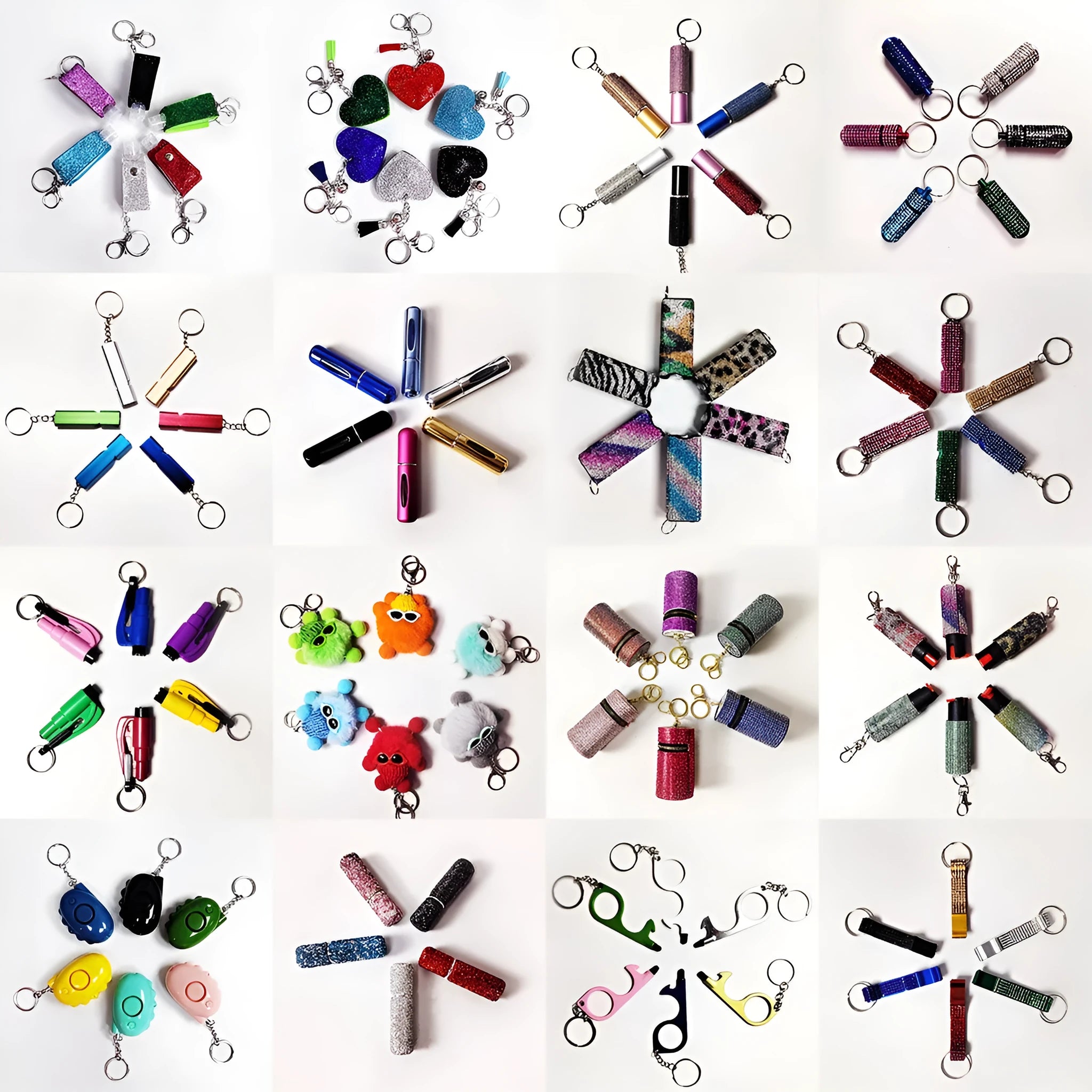 Assorted bundle of 12 different products selected from a live shopping stream.