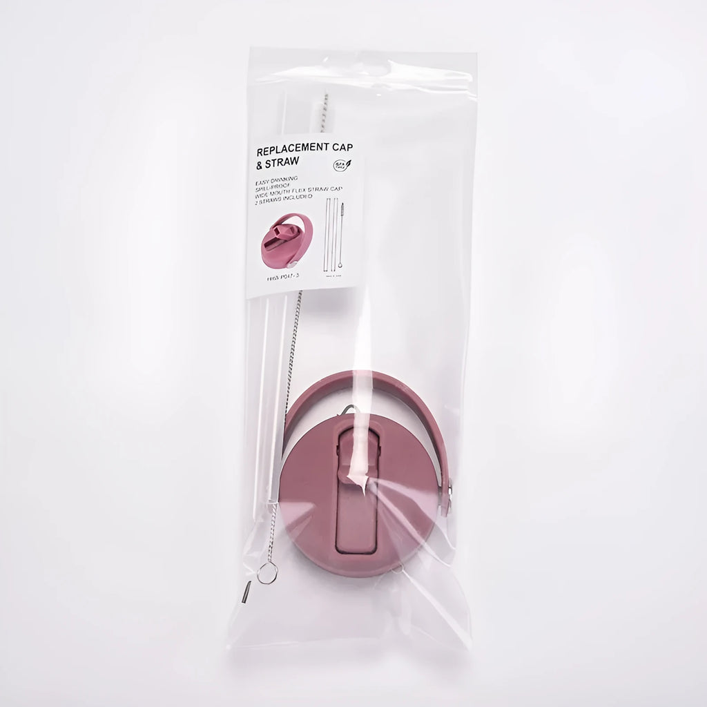 Plastic cup lid with portable handle in modern simplicity style, available in multiple colours