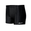 Men's solid colour swimming trunks in waterproof shark skin polyester fabric