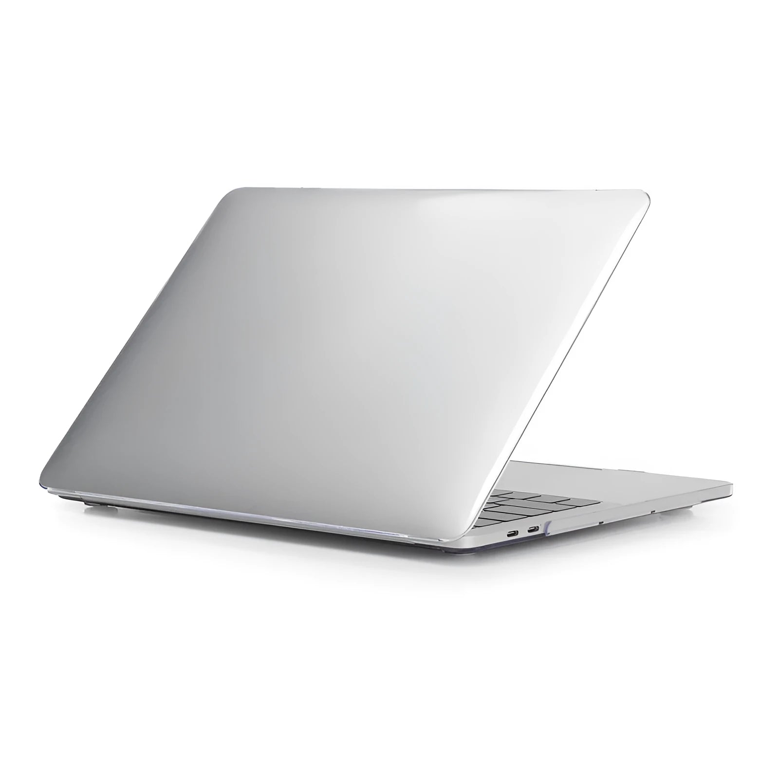 PC protective shell case for MacBook Pro 14.2-inch and 16.2-inch laptops in transparent and black colours
