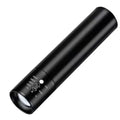 USB rechargeable mosquito repellent lamp with red light in black aluminium housing
