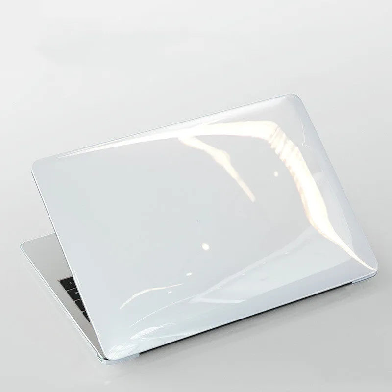 PC protective shell case for MacBook Pro 14.2-inch and 16.2-inch laptops in transparent and black colours