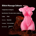Soy wax low temperature candle in red, pink, or purple colour for sensory use.