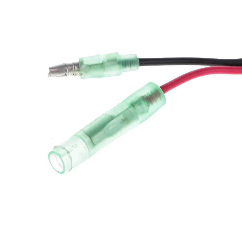 YAMAHA hardware plastic motorboat engine kill switch with attached rope lanyard.