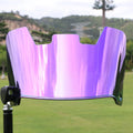 Rugby helmet goggles with multicolour options and tool-free installation system