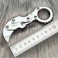Stainless steel 420J2 folding knife 12mm full length 2.6cm blade 3.5mm cutting edge width