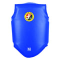 Red adult boxing helmet on a white background, showing one-piece PU construction.