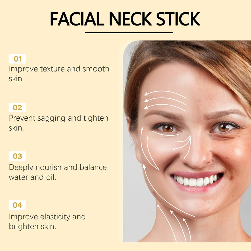 Moisturising facial skin essence stick with bee venom and chamomile extract in 30g stick format