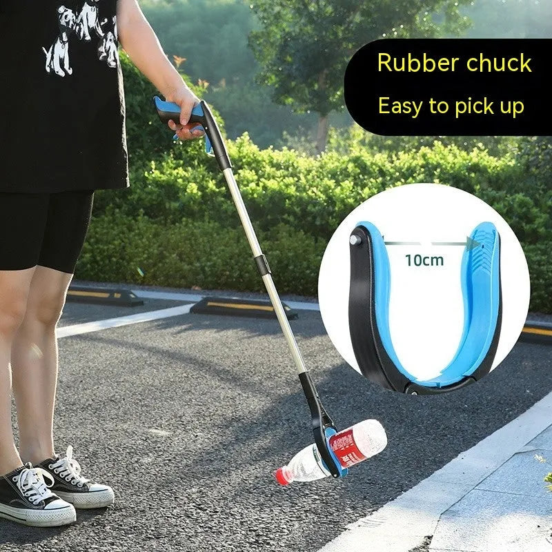 Plastic and aluminium alloy trash folder clip sewer pliers waste management tool in multiple colour options