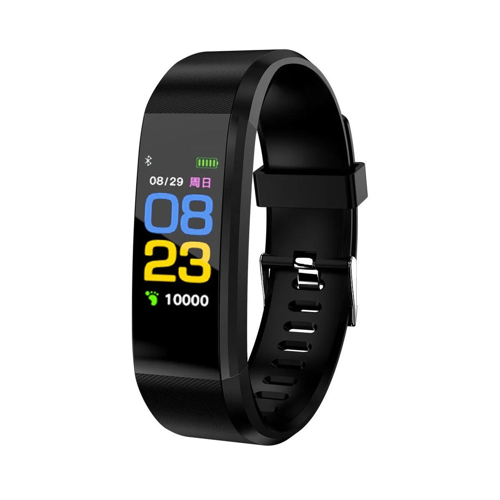 115plus smart bracelet with heart rate monitor and IP67 waterproof case