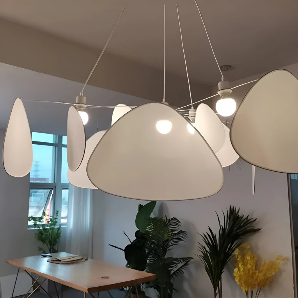 Simple modern copper crystal branch ceiling light 100cm diameter iron construction for living room dining room