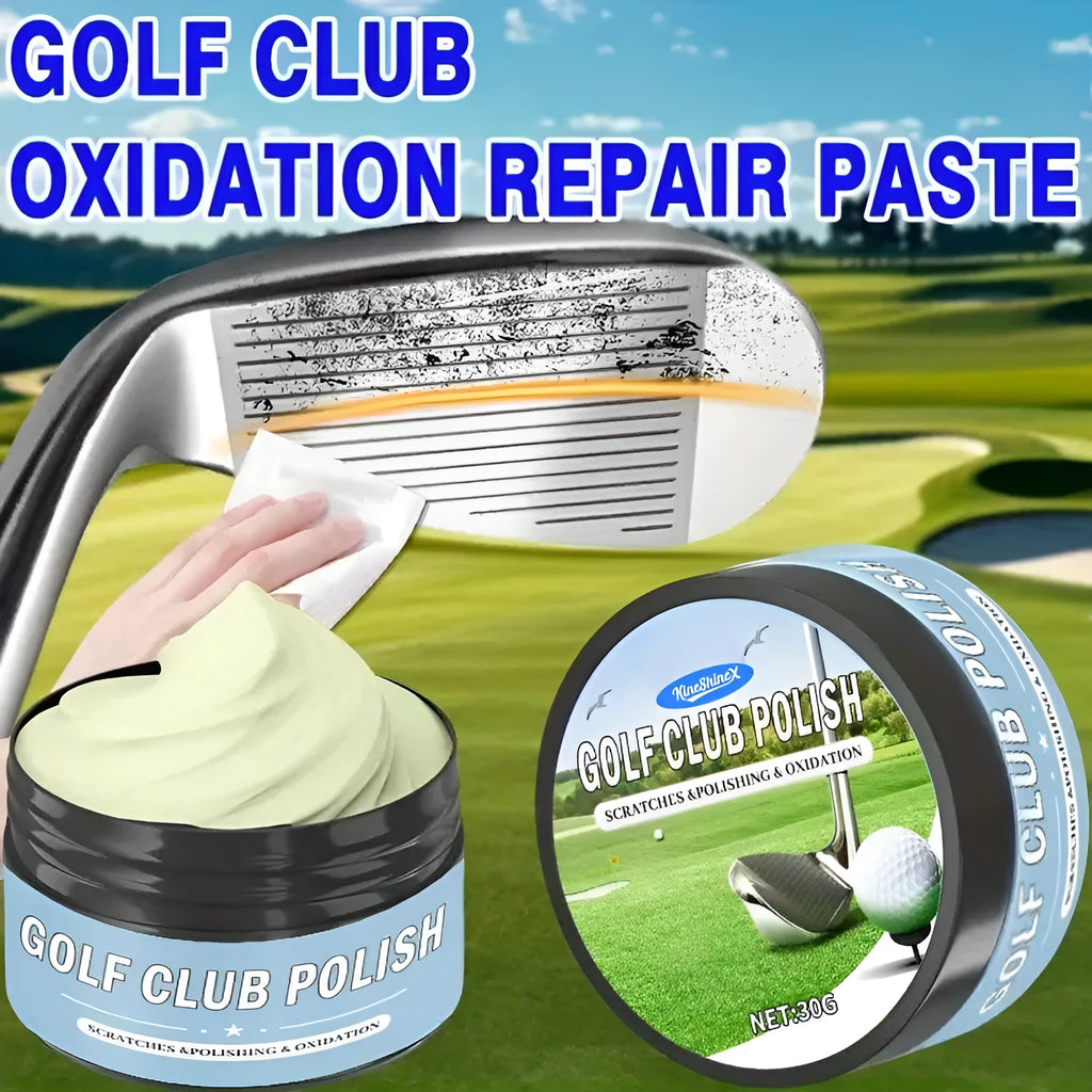 Golf club polishing wax 30g sponge and 50g sponge with fast smear formula for easy application