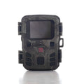 Black infrared night vision monitoring device with plastic construction showing TF card slot