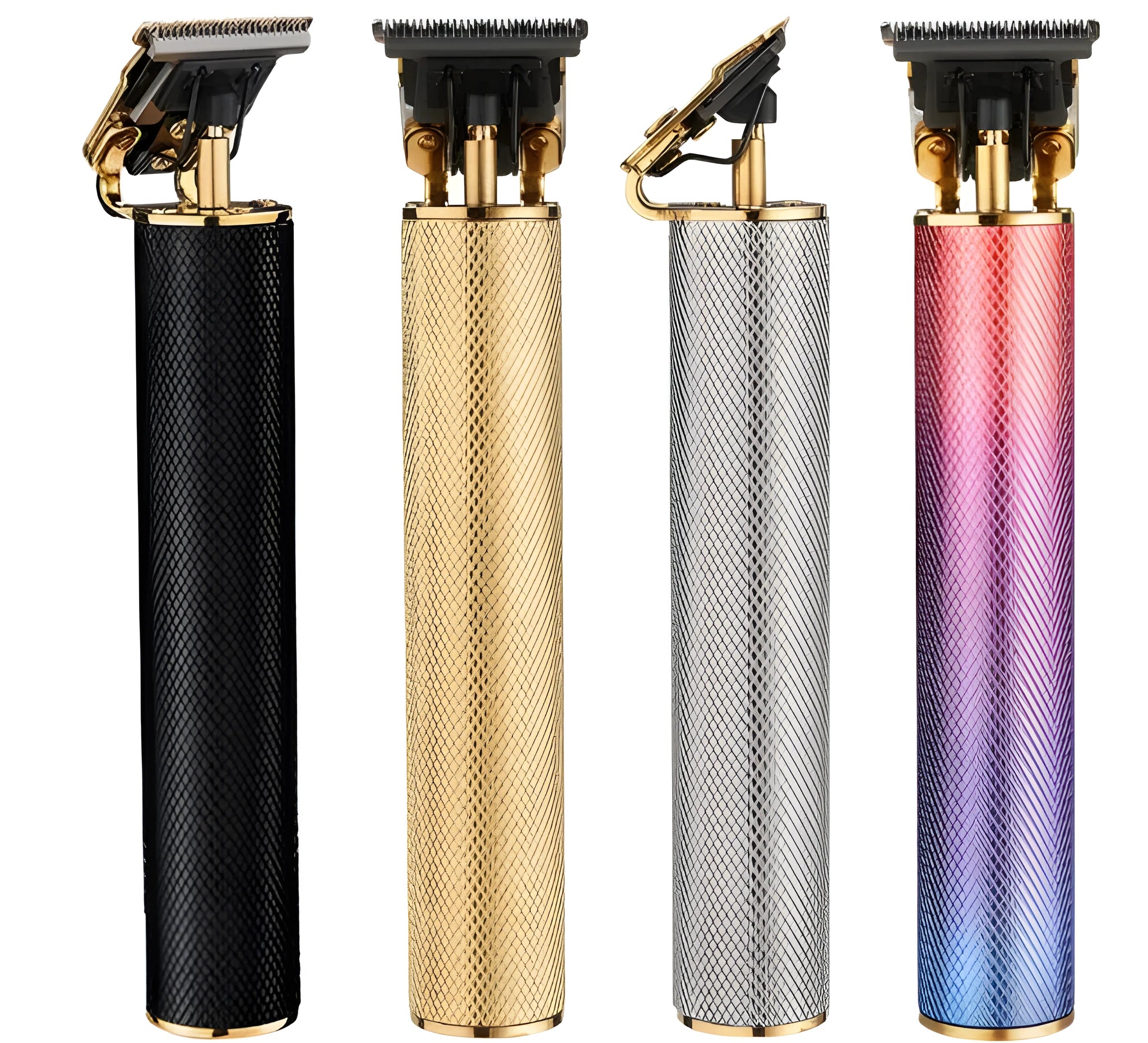 Electric hair clipper with USB charging and 5W power, in multiple colour options with comb