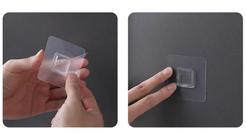 Blue, grey, and pink automatic toothpaste dispenser made of ABS plastic for wall mounting