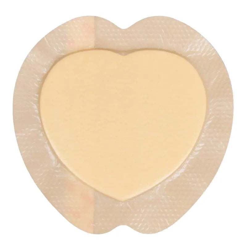 Large skin colour medical silicone foam dressing for bedsore prevention