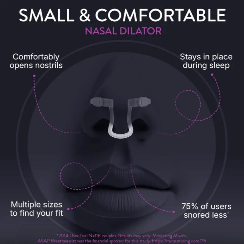 PVC nasal congestion relief strips in blue, green, purple, and red for snoring reduction