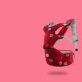 Multifunctional baby waist stool carrier with EPP filler in mint green colour.