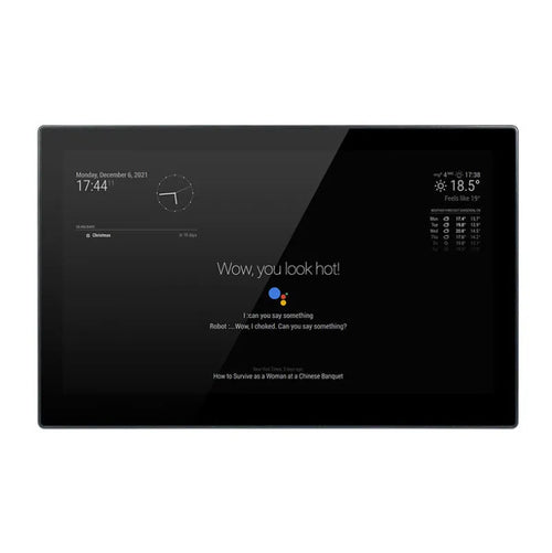 13.3-inch ABS voice assistant touch display unit for smart mirror integration.