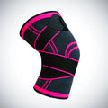Non-slip knee pads for sports in multiple colours with size range indications