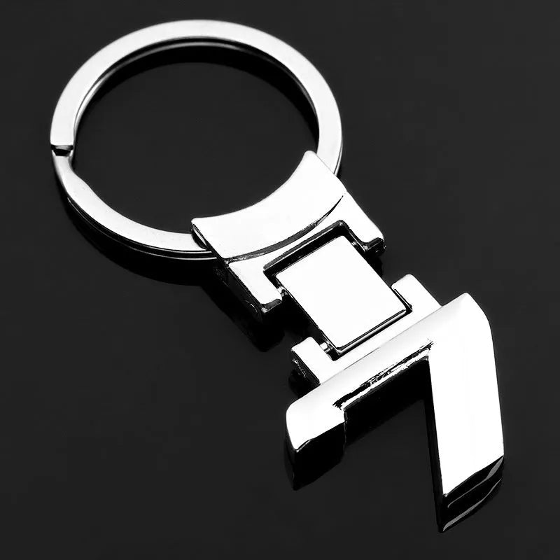 Zinc alloy metal keychain 67mm long 32mm wide 6mm thick 20 grams with seven style options