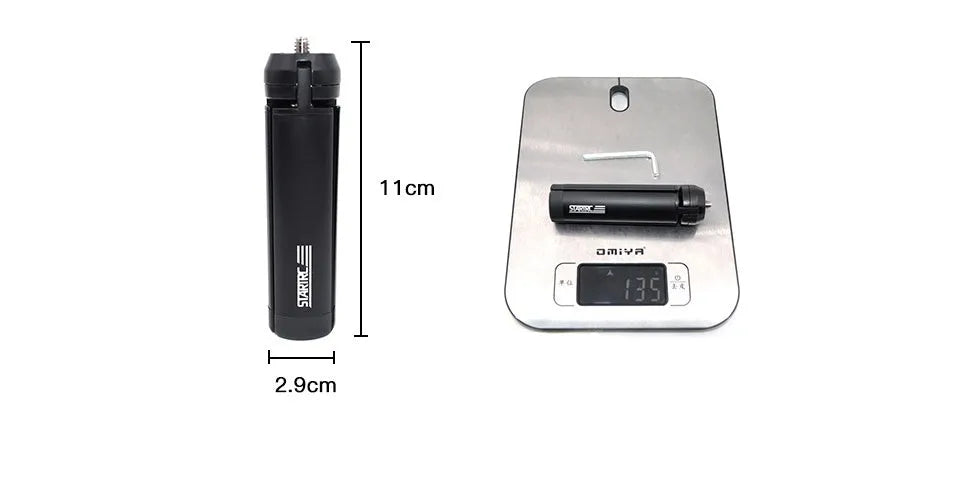 Aluminium alloy handheld bracket accessory for mounting Apple iPhone to table top tripod