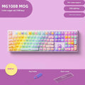 MG108B colour sugar cat three model-piano shaft Bluetooth mechanical keyboard in colour candy cat styling
