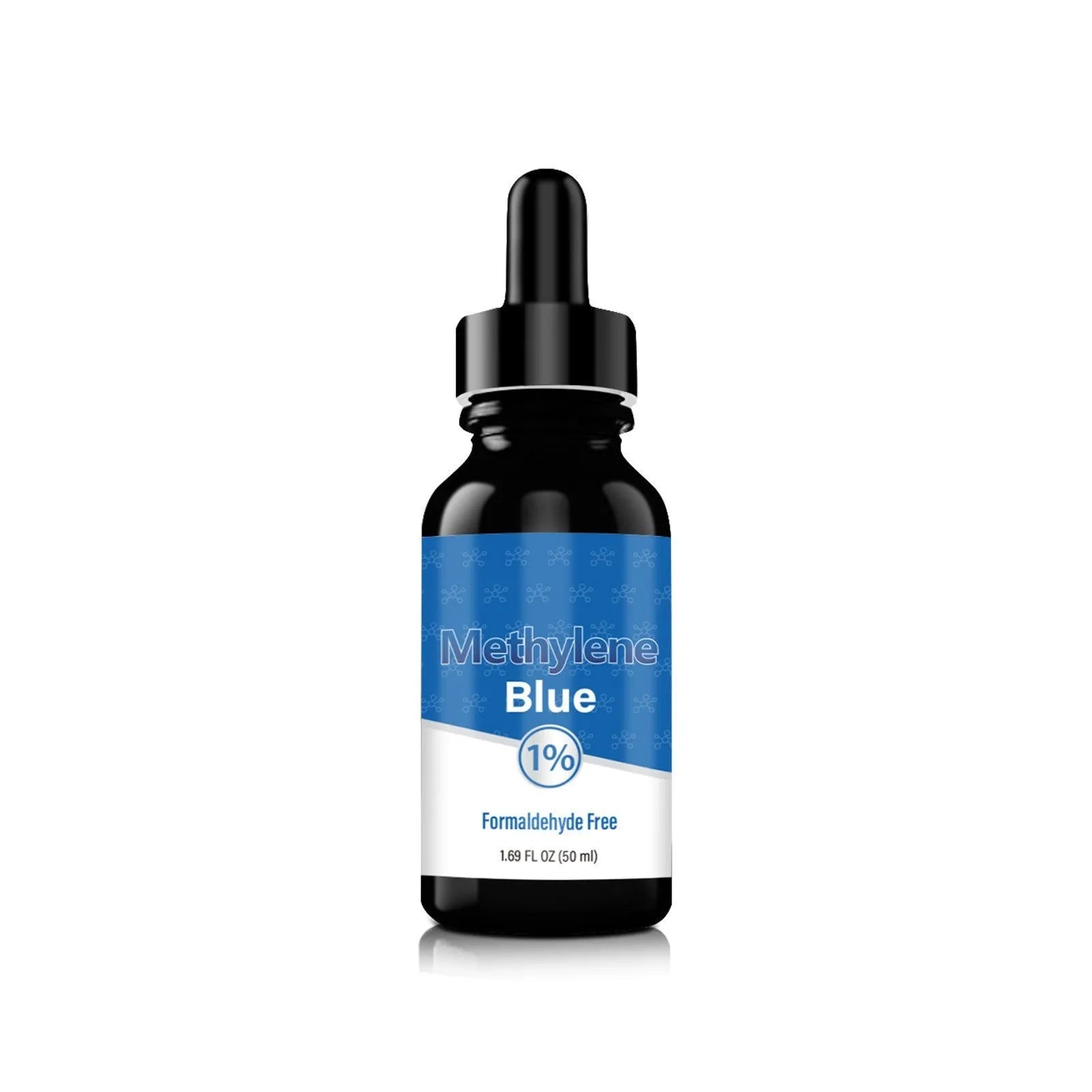 Methylene blue drops health supplement 50ml bottle for memory and fatigue relief