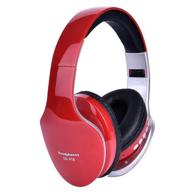 HobbyLane Bluetooth headset in black, red or white colours with 40mm drivers