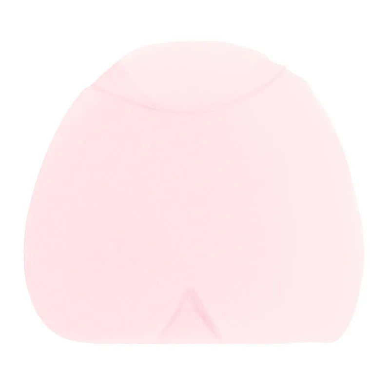 Solid colour cold compress cap for headache relief in black, dark blue, or pink.