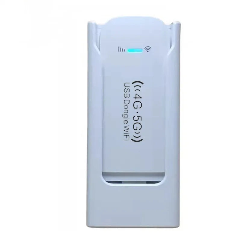 4G wireless router, 150Mbps, compact 95x32.5x12mm, home routing, black device