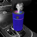Car USB air humidifier in multiple colours with compact 14cm design