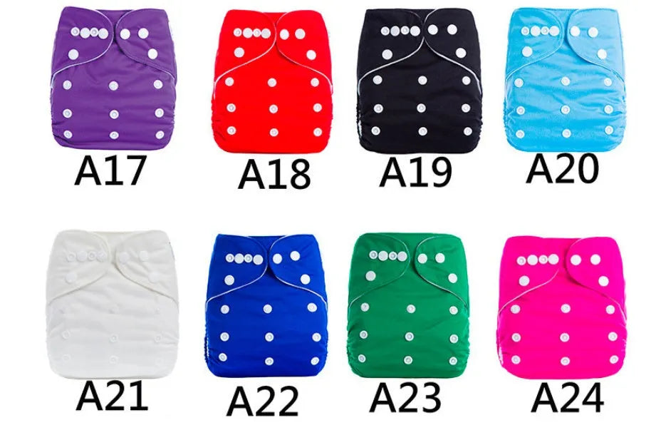 Solid colour leak-proof baby diaper pants with bamboo charcoal lining, 36.5x32.5 cm, suitable for 3-15 kg infants