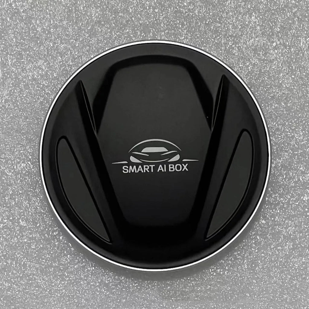 Original TBOX CarPlay interface box with black plastic housing and data cable