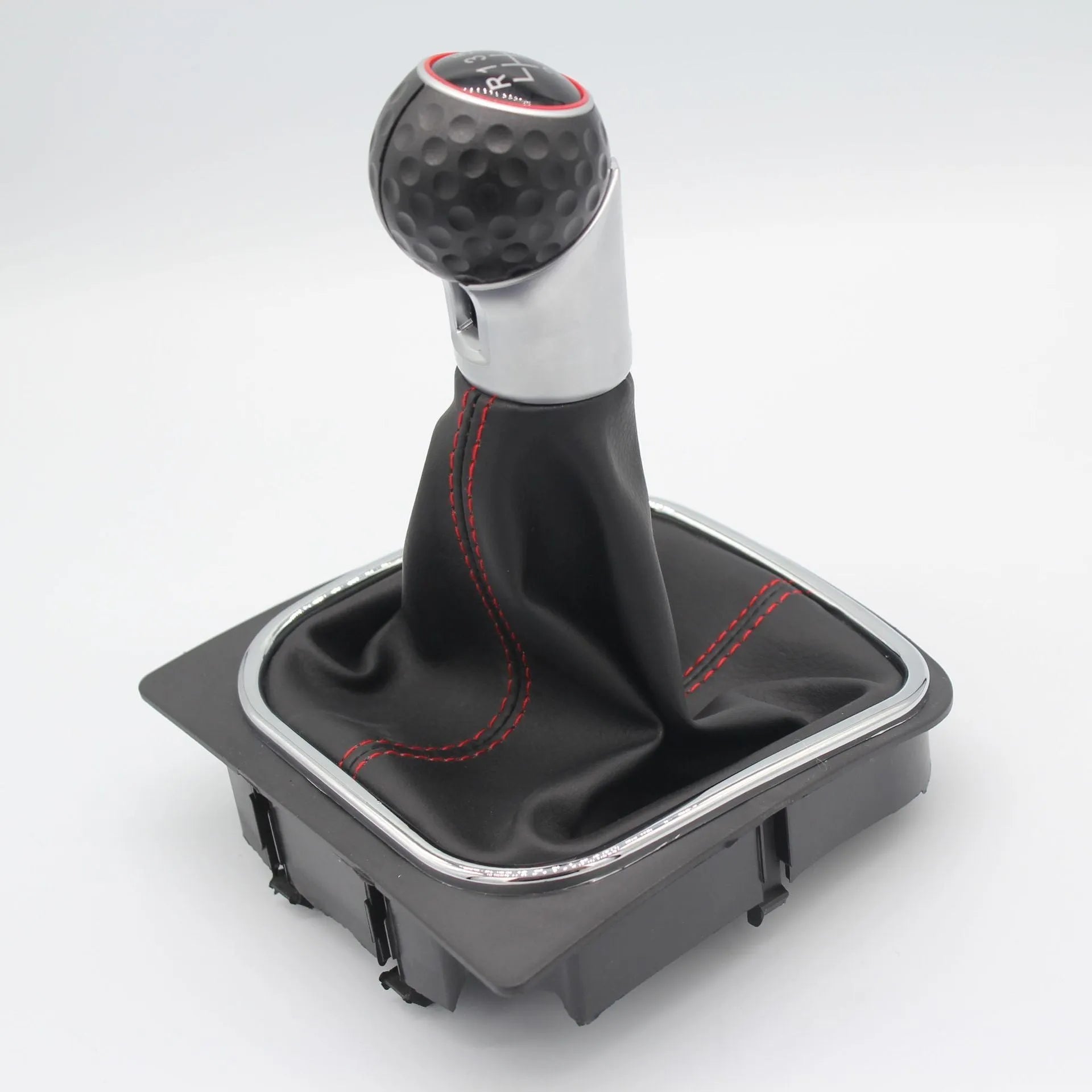 Leather gear lever handball cover dust boot for Volkswagen Golf manual transmission cars.