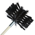 Flexible 600mm long chimney cleaning brush with nylon bristles for dryer pipes and range hood ducts
