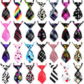 Nylon clip-on pet tie bow tie solid colour decor style 10.5 x 5 cm